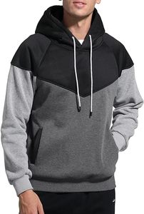 Sweat à capuche vierge personnalisé pour hommes avec poche plate en coton épais sweats unisexes vêtements logo personnalisé surdimensionné épais sweats à capuche pour hommes - Product Image 2