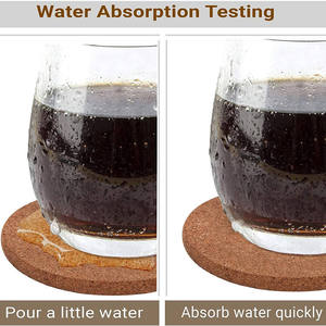 113. Rustic natural wooden <b>coaster</b> set built for dependable <b>heat</b> resistance ideal for daily kitchen and dining use - Product Image 5