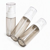 Flacon pompe PET 100ml 120ml rechargeable pour lotion, tonique cosmétique, sérum et nettoyant – Idéal voyage – OEM ODM
