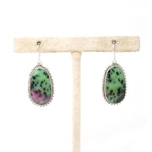Natural Multi Sapphire Stud <b>Earrings</b> Rose Gold 925 Sterling <b>Silver</b> Jewelry Perfect <b>Wedding</b> Gift for Her - Product Image 3