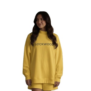 Sudadera de Cuello Alto Informal de Invierno con Logotipo Personalizado en la Parte Delantera, 180 GSM, Antiarrugas, Ecológica, de Tela de Felpa de Poliéster/Algodón - Product Image 1