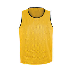 Chaleco de Malla Transpirable de Alta Calidad, 100% Poliéster, Secado Rápido, Ligero, Chalecos de Entrenamiento Personalizados para Equipos - Product Image 4