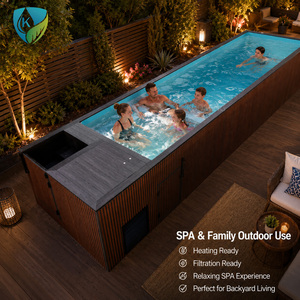 <span class=keywords><strong>Piscine</strong></span> enterrée en fibre de verre, <span class=keywords><strong>piscine</strong></span> préfabriquée en FRP, coque de <span class=keywords><strong>piscine</strong></span> monobloc pour projet de villa extérieure ou de jardin - Product Image 5
