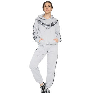 Conjunto de chándal de calle para mujer personalizado 100% algodón al por mayor entrenamiento Jogging Wear chándales conjunto de 2 piezas personalizado - Product Image 1