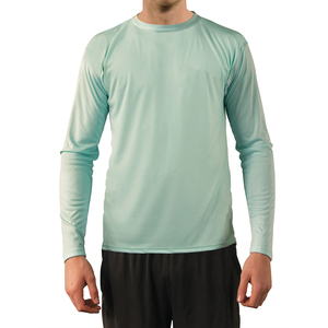 <b>100</b>% <b>Polyester</b> Material Custom Fishing Wear Long Sleeve <b>Shirt</b> 2023 Hot Selling New Design Solid Color Sublimation UV Fabric - Product Image 1