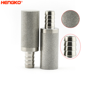 HENGKO OEM RVS beluchtingssteen 0,5 2 5 micron sparger CO <span class=keywords><strong>CO2</strong></span> O2 diffusiesteen voor bier en <span class=keywords><strong>aquarium</strong></span> - Product Image 2