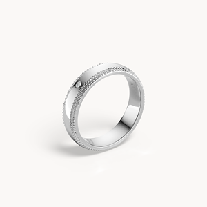 Anillo de Compromiso Solitario de Jade y Rubí Chapado en Oro de 10k con Banda de Boda Milgrain - Product Image 3