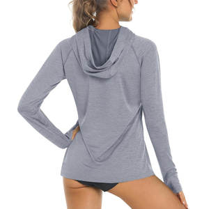 Sudaderas y sudaderas azules de poliéster azul para mujer - Product Image 4