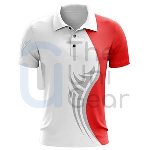 Logo personnalisé été tricoté en polyester à manches courtes décontracté pour hommes femmes séchage rapide de haute qualité - Product Image 6