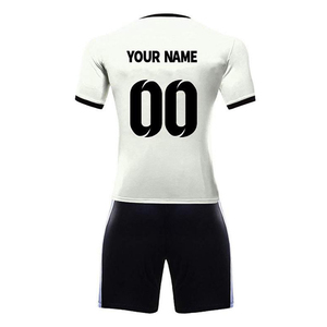 Custom <b>Men's</b> Soccer <b>Shirt</b> Football Kit Dropshipping Uniforms Set Sublimated Black <b>Yellow</b> 100% Polyester Ronpex International - Product Image 6