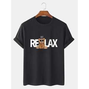 เสื้อยืดพรีเมี่ยมทำในอินเดียสำหรับผู้ใหญ่เสื้อยืดใส่ได้ทั้งชายและหญิงแฟชั่นขายดี - Product Image 5