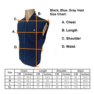 Winter Women and Men 5V <b>USB</b> Smart Electric Lightweight <b>Heated</b> Vest with Silver Ion Thermal Lining - Product Image 6