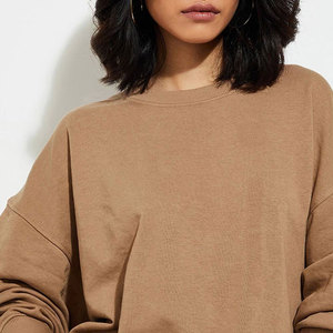 Logo personnalisé imprimé Pakistan vente directe d'usine femmes sweat-shirt nouveau tissu polaire fabriqué Design imprimé femmes sweat-shirt - Product Image 4