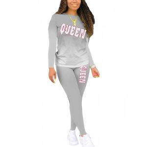 Sudadera con capucha de gran tamaño de alta calidad para mujer, sudadera deportiva con estampado Digital Street Fashion, conjunto de chándal de invierno de talla grande nuevo - Product Image 2