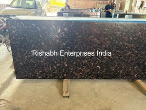 แผ่นหินลาบราดอไรต์สีฟ้าสไตล์บราซิลแผ่นหินอ่อนธรรมชาติหรูหราโต๊ะรับประทานอาหารบล็อกขัดเต็มรูปแบบ - Product Image 2