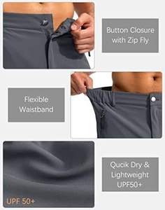 Kivotech Vente en gros Short de sport personnalisé à 2 _ fermeture éclair poche cargo à séchage rapide Short respirant décontracté pour hommes - Product Image 4