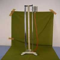 Appareil de Résonance CROWN de Dernière Génération pour Laboratoires Scolaires, Équipement en Acier Poli 80cm, Personnalisation OEM, Exportateurs, Physique
