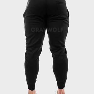 Venta al por mayor Hombres cónico entrenamiento Joggers cintura elástica Fitness Deportes Correr Pantalones de entrenamiento - Product Image 2