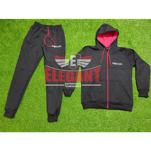 Survêtements à impression surélevée pour hommes Slim Fit Fashion Men Wholesale hoodie and sweatpannt Men Winter Tracksuit Outwear - Product Image 3