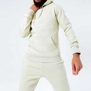 Customizable Heavyweight Cotton Hooded Sweatshirt and Jogger Set for Men Reasonable Price High Quality with <b>silicon</b> printing - Product Image 6