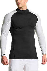 OEM Supply Customize Your Own Logo Digital Print UPF50 Breathable Full Sleeve Compression Shirt MMA <b>Rashguard</b> for Men - Product Image 4