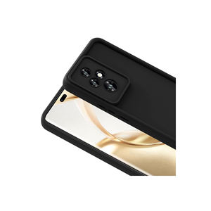 Étui de téléphone Honor 200 Pro en TPU, violet prune, design ananas HRMN, coque en silicone transparente avec protection de l'appareil photo - Product Image 4