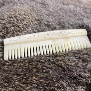 หวีนวดเที่ยงสำหรับนวดมืออาชีพหวีเขาควายเขาแกะเขาวัวมีเขาหวีทั่วไปเป็นมิตรกับสิ่งแวดล้อม - Product Image 2