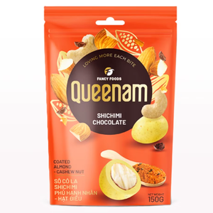 Alta calidad personalizada etiqueta privada Shichimi Chocolate recubierto almendra anacardos 150G Halal certificado sólido gragea Chocolate - Product Image 1