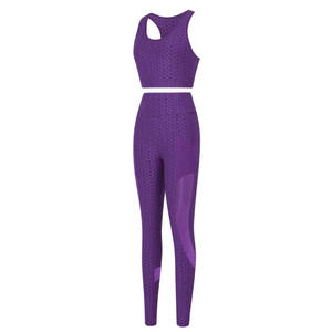 Vêtements de sport réversibles pour femmes ensemble de yoga motif solide grande taille vêtements d'entraînement de fitness pour femmes en vente - Product Image 3