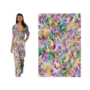 Popelina de tela tejida con estampado Digital de rayón de viscosa 100% para vestidos de mujer y ropa de dormir para niños muestra gratis disponible - Product Image 1