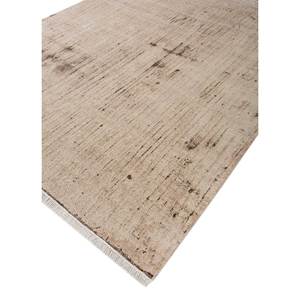 Tapis en laine et soie noué à la main Entropy Ivory AKWS-1480, motif abstrait rectangulaire en puzzle pour la maison, le salon, le couloir, les adolescents - Product Image 2