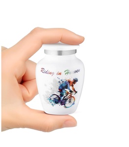 Mini Urnas para Cenizas con Forma de Bicicleta, Recuerdo de Entierro, Urna Pequeña para Cenizas Humanas, Urnas para Cenizas de Adultos, Mujeres, Tamaño Personalizado - Product Image 1