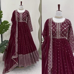 Diseñador indio Salwar Kameez Anarkali vestido trajes vestidos Salwar Kameez para mujeres vestidos paquistaníes - Product Image 6