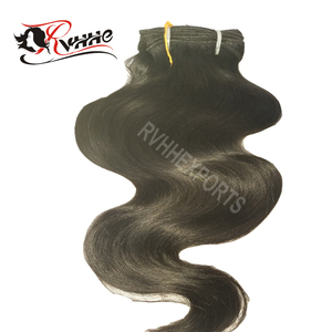 คลื่นร่างกายราคาถูกสำหรับผู้หญิงผิวดำขายส่งหนังกำพร้าชิดผมที่ยังไม่ได้ - Product Image 5