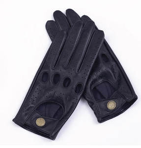 Guantes de conducción de cuero genuino Unisex, oferta - Product Image 4