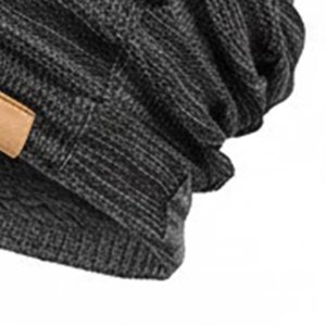 New Arrivals Custom Logo Design <b>Black</b> <b>Men's</b> Beanies For Winter Streetwear Beanie <b>Caps</b> <b>Mens</b> Friendly Wear Knitted Style jacquard - Product Image 5