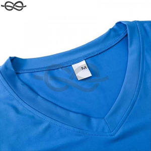 Camiseta Deportiva de Compresión para Hombre, Cuello en V, Manga Corta, Alto Rendimiento, para Fitness, Gimnasio, Running, Tejido Transpirable - Product Image 3