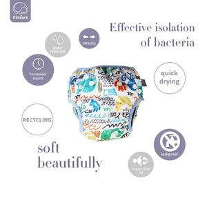 Couches pour bébé Couches de natation en tissu Impression Couches de <span class=keywords><strong>bain</strong></span> réutilisables pour bébé - Product Image 2