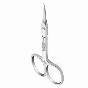 Soins de beauté Ciseaux à cuticules Lames à pointe incurvée extra fine Finition sable Métal Acier 3.5 pouces Ciseaux à ongles pour manucure - Product Image 1