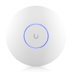 Ubiquiti U6-Enterprise <b>Access</b> <b>Point</b>, UniFi 6, WiFi 6E, MU-MIMO, 1x RJ45 2.5Gb/s <b>PoE</b>+ - Product Image 1