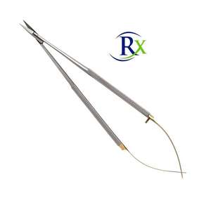 Jacobson Manual Curved Tungsten Carbide Blade <b>Scissors</b> <b>Safety</b> Standard Compliant Instrument Set Mol Certified - Product Image 1