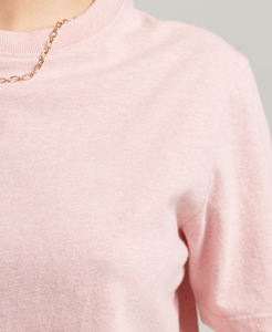 Nuevo diseño 2025 camisetas de gran tamaño para mujer, camisetas con cuello redondo para mujer hechas en Pakistán, camisetas para mujer - Product Image 2