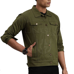 Veste jeans style streetwear vêtements d'extérieur à la mode pour hommes veste d'hiver personnalisée OEM ODM pour hommes - Product Image 5