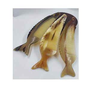 หวีฮอร์นฝีมือเป็นมิตรกับสิ่งแวดล้อมเครื่องมือทำมือขัดเงาเรียบเนียนทำจากเขาเหมาะสำหรับการดูแลผมและเครา - Product Image 2