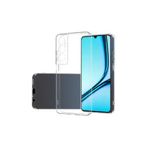 Coque transparente en silicone fine et résistante aux chocs Netzy A98 pour Realme C65 4G & C53, finition électro-plaquée, artisanat spécial - Product Image 1