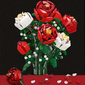 Jarrón Artesanal en Color Rojo Rosa para el Día de San Valentín - Product Image 4