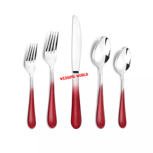 Cubiertos de diseño personalizados de alta calidad, hechos a mano, clásicos y elegantes, cubiertos metálicos para mesa. - Product Image 3