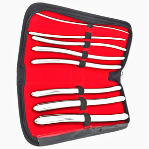Nuevo juego de sonidos de dilatador 8-Hegar, instrumentos quirúrgicos de grado premium de 7,5 \ "para pinzas manuales de ginecología, tijeras de acero inoxidable - Product Image 3