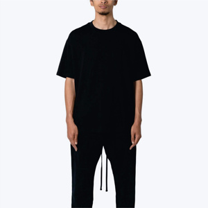 Camisetas de hombre de gran tamaño holgado algodón transpirable Casual verano desgaste relajado nueva llegada moda - Product Image 1