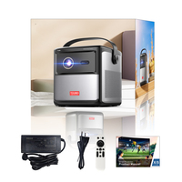 Projecteur intelligent DLP portable avec correction trapézoïdale et batterie intégrée, directement du fabricant chinois
